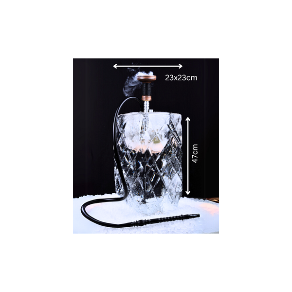 SHISHA BLOCK - RECTANGULAR 23X23X47CM